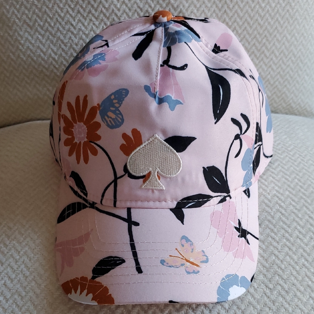 Kate Spade New York Logo Cap/Floral Pearl Blush - Picture 2 of 12